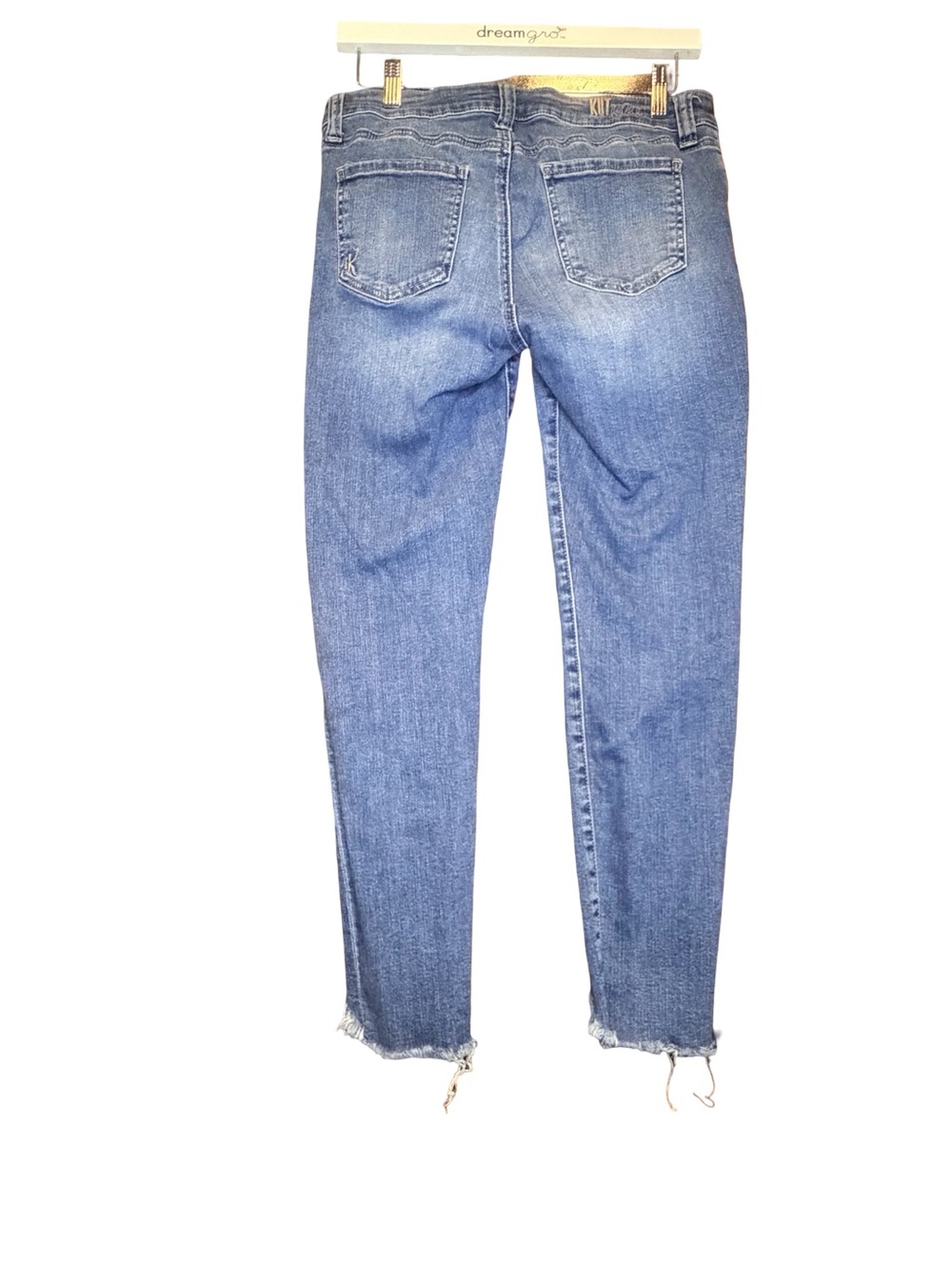 Kut from the Kloth - Size 8 - Carlo Ankle Skinny Jeans - Medium Blue Wash - Picture 6 of 7